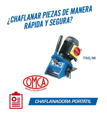 CHAFLANADORA PORTATIL